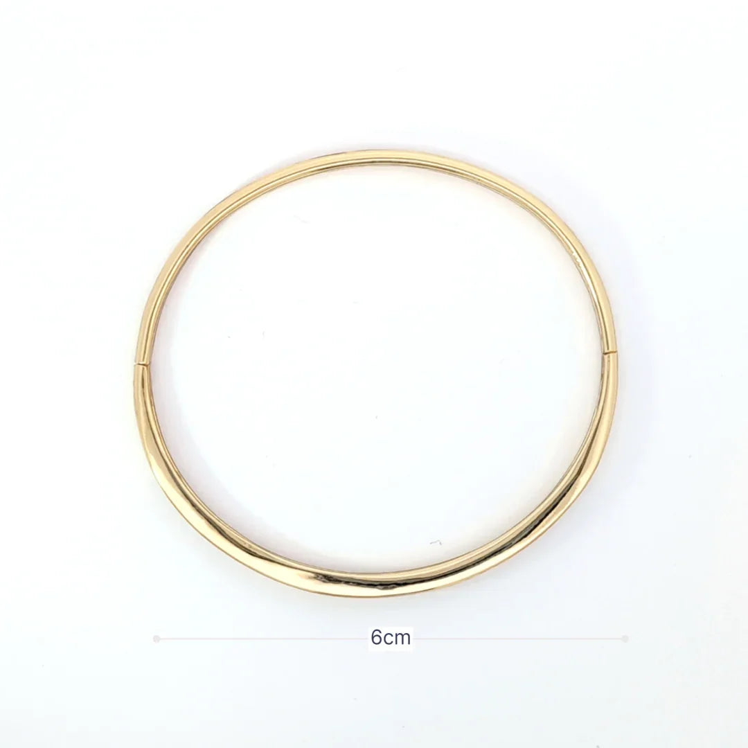 Gouden bangle armband met strass - Casa Jadel