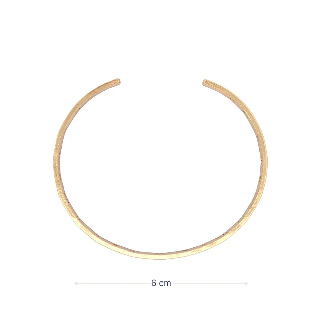 Bangle gouden armband met Romeinse cijfers - Casa Jadel