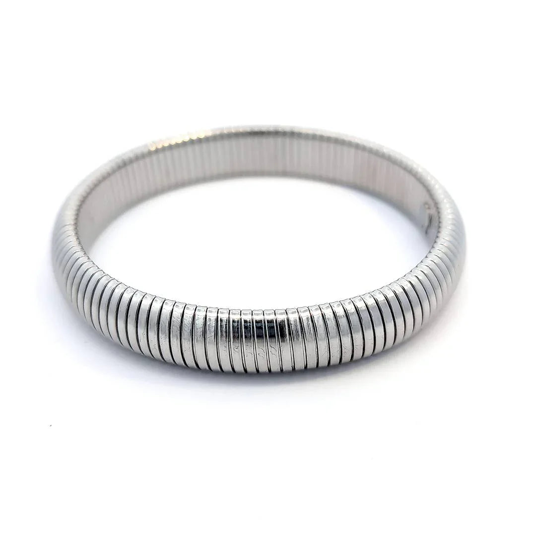 Bangle zilveren armband lichte stretch - Casa Jadel
