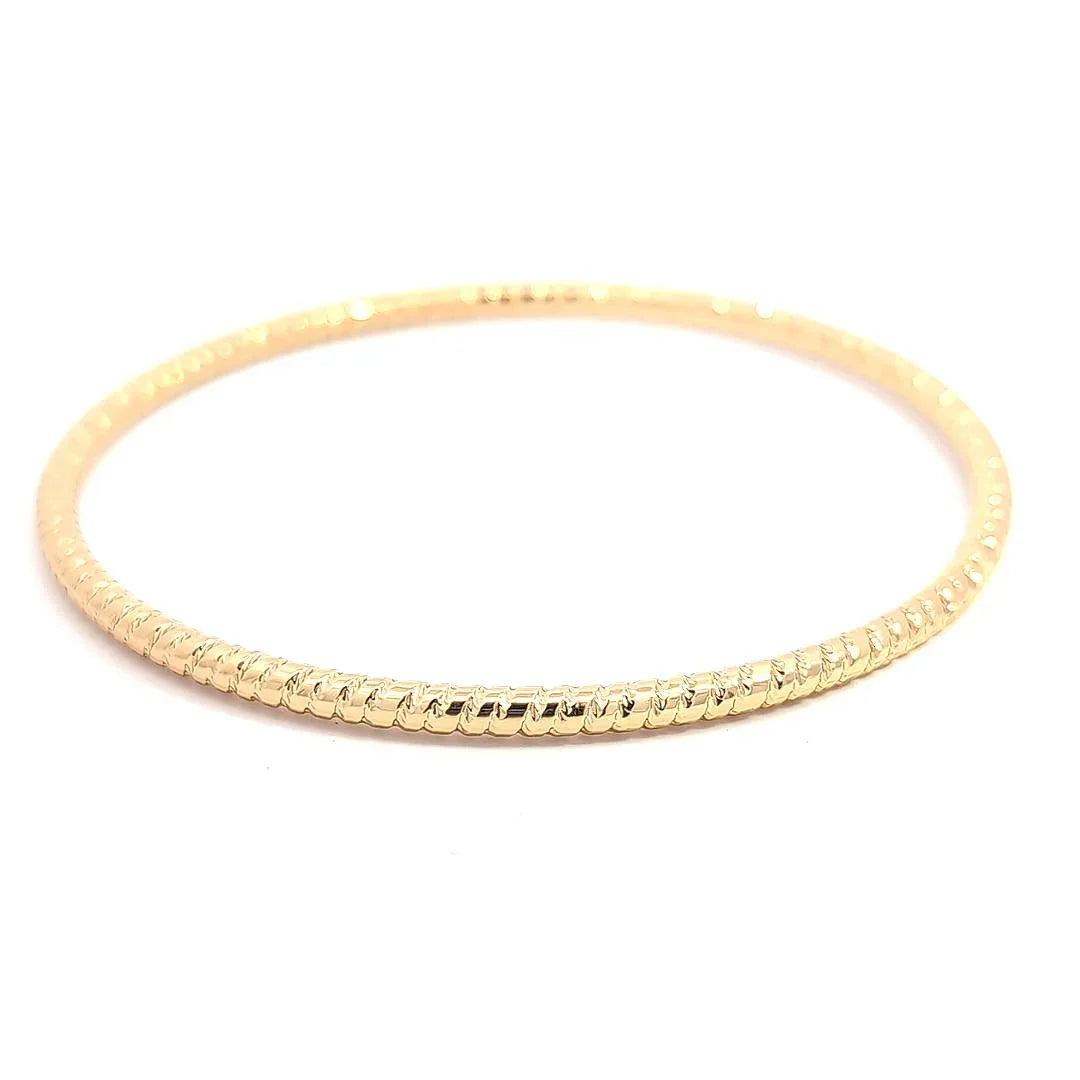 Tien dunne bangle armbanden - Casa Jadel