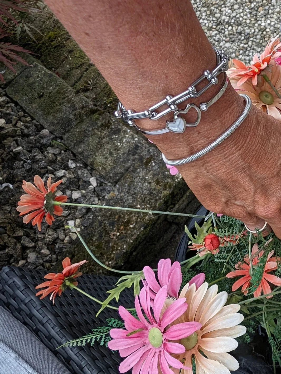 Zilveren armband met schakels - Casa Jadel