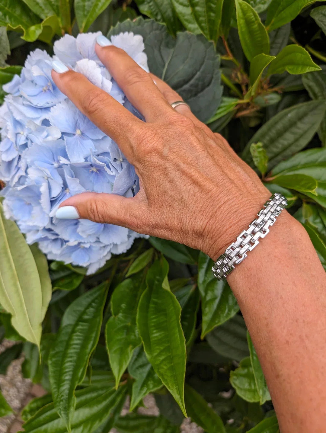 Zilveren armband met dikke schakels - Casa Jadel