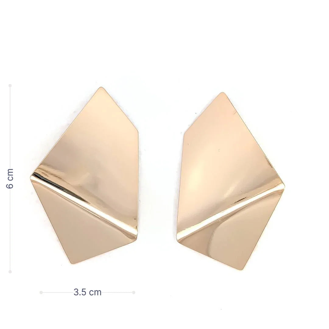 Oorknopjes goud ultra fashion - Casa Jadel