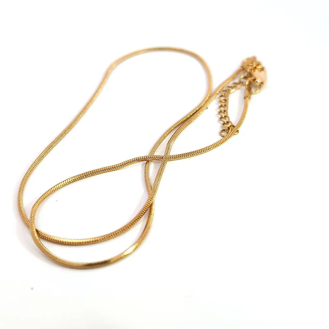 Fijne gouden ketting - Casa Jadel
