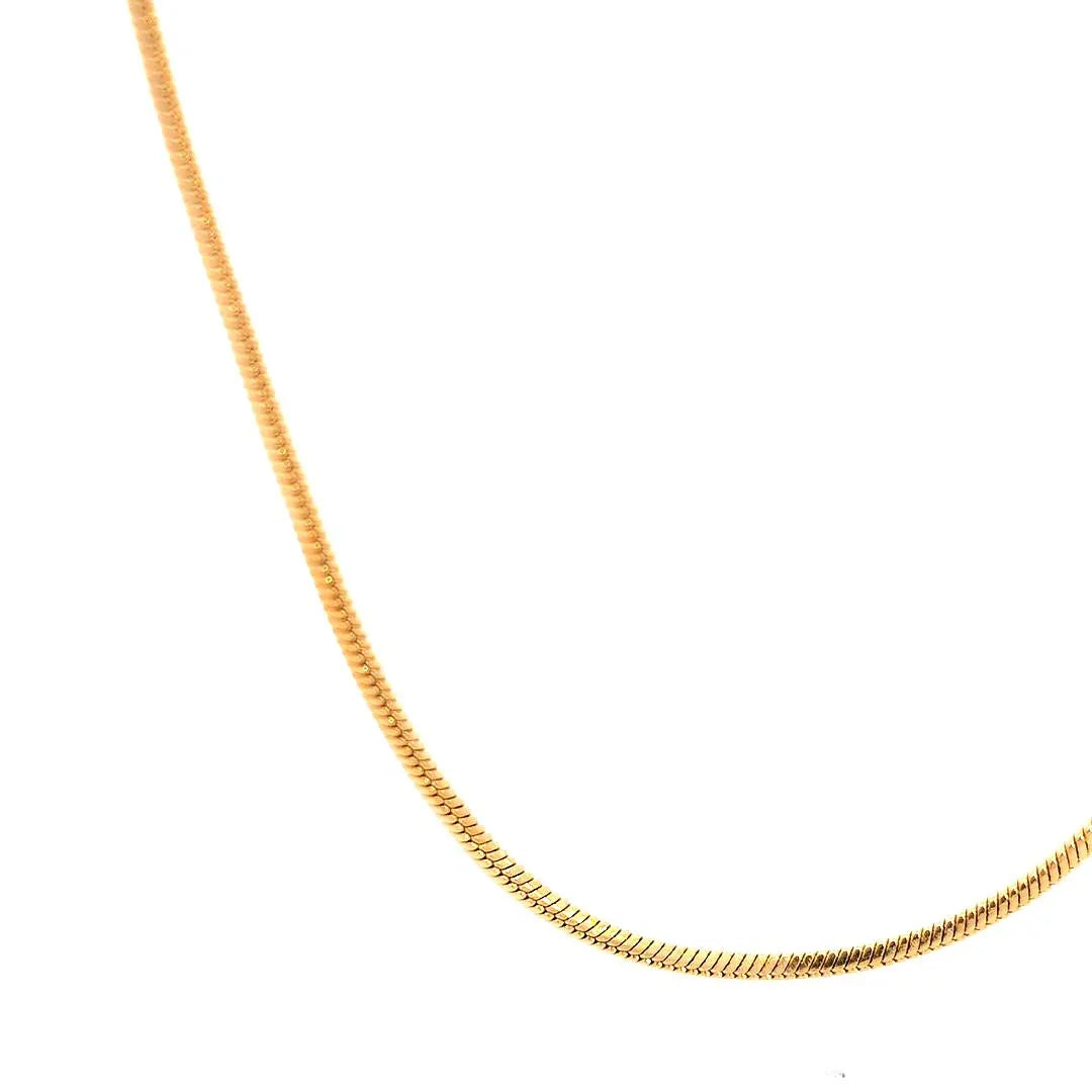 Platte schakelketting goud - Casa Jadel