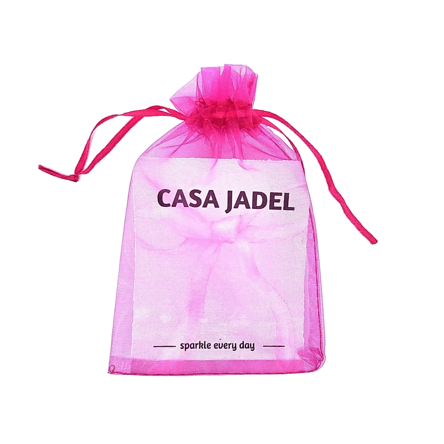 Ear cuff goudkleurig met rij zirkonen - Casa Jadel