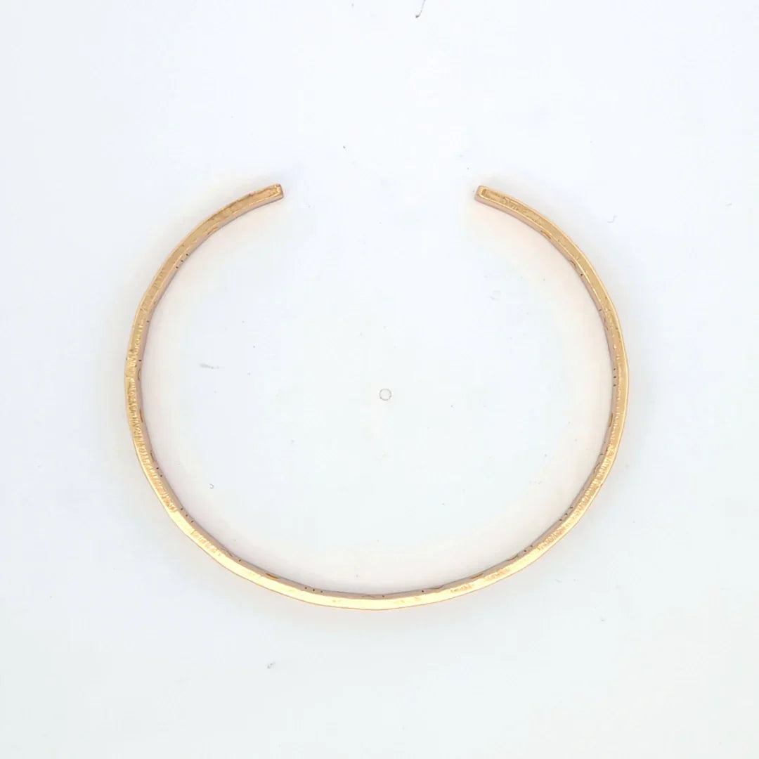 Bangle gouden armband met Romeinse cijfers - Casa Jadel