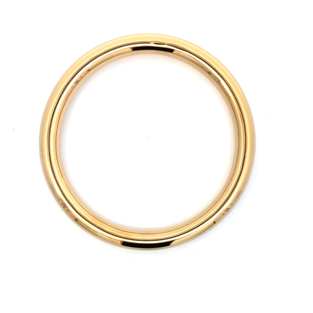 Gouden gladde bangle