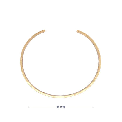 Bangle gouden armband met Romeinse cijfers - Casa Jadel