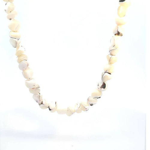 Ketting van schelpen kralen