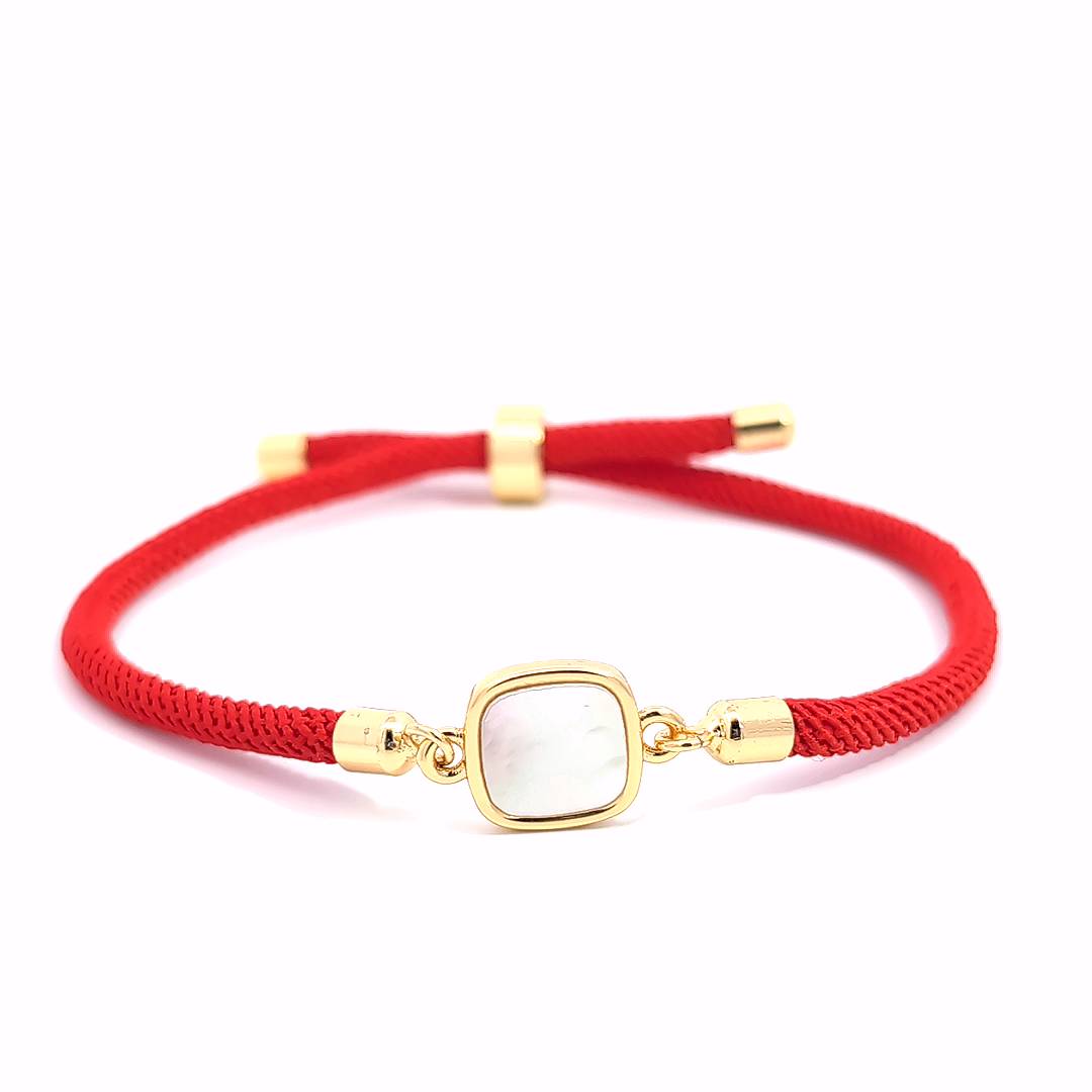 Rood Touw Armband