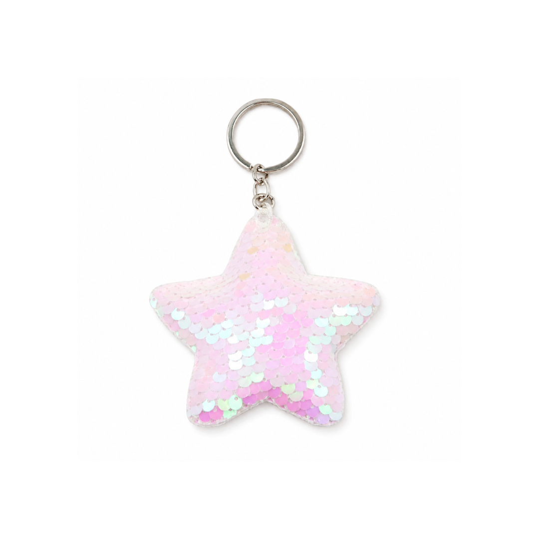 Regenboog mermaid ster pailletten tashanger