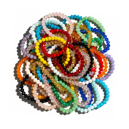 Gekleurde kralenarmband verrassing