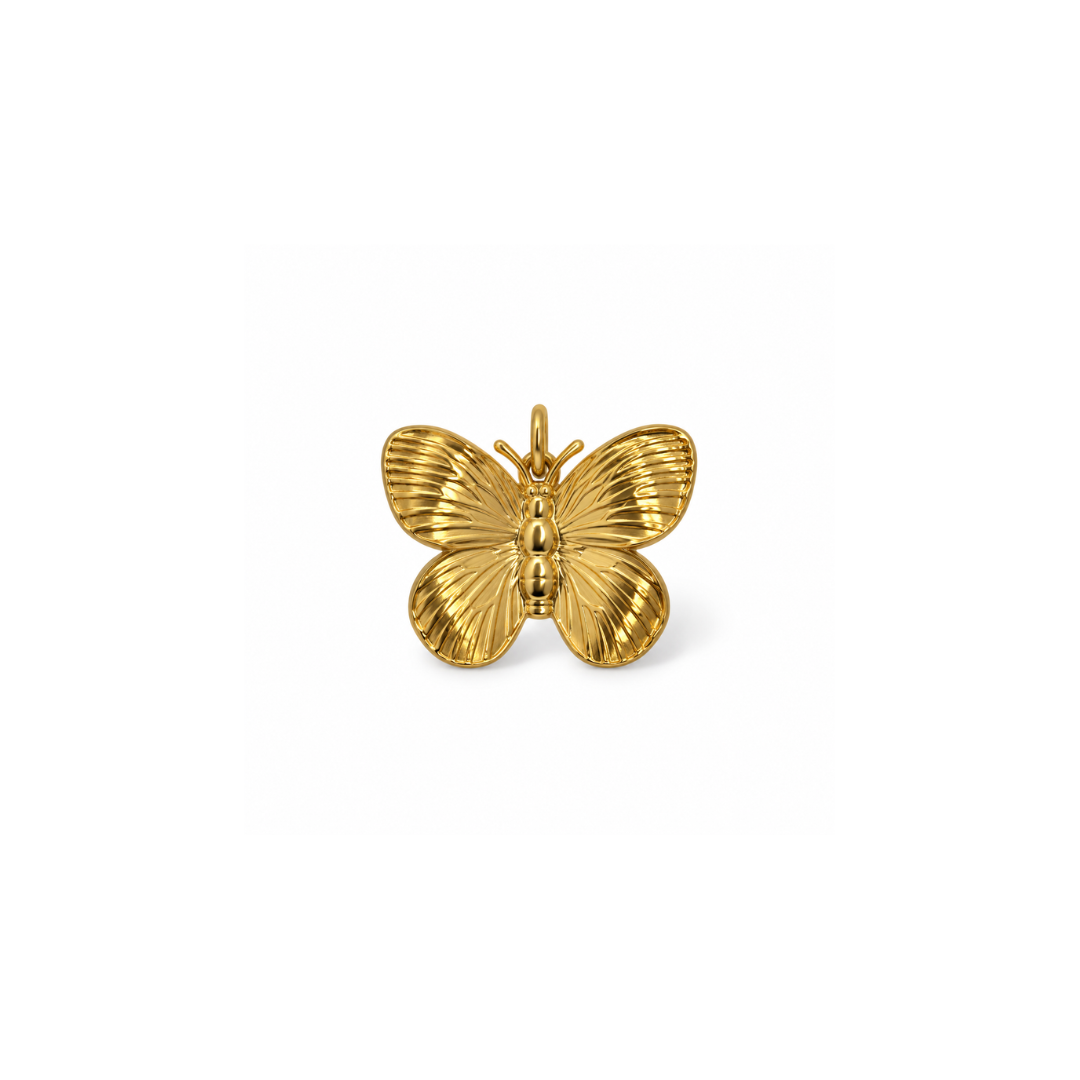 Grote gouden vlinder bedel Casa Jadel