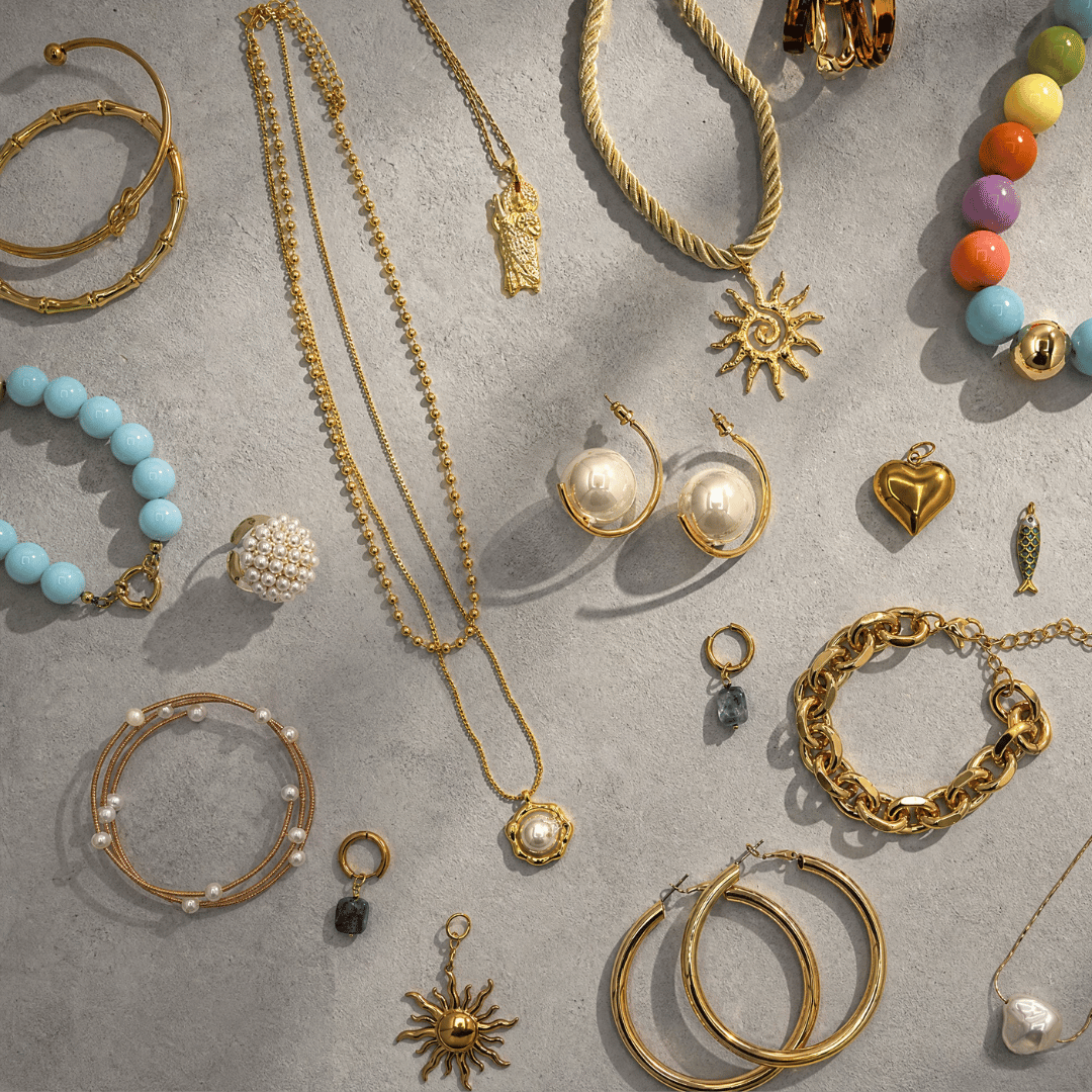 Gouden mystery sieraden