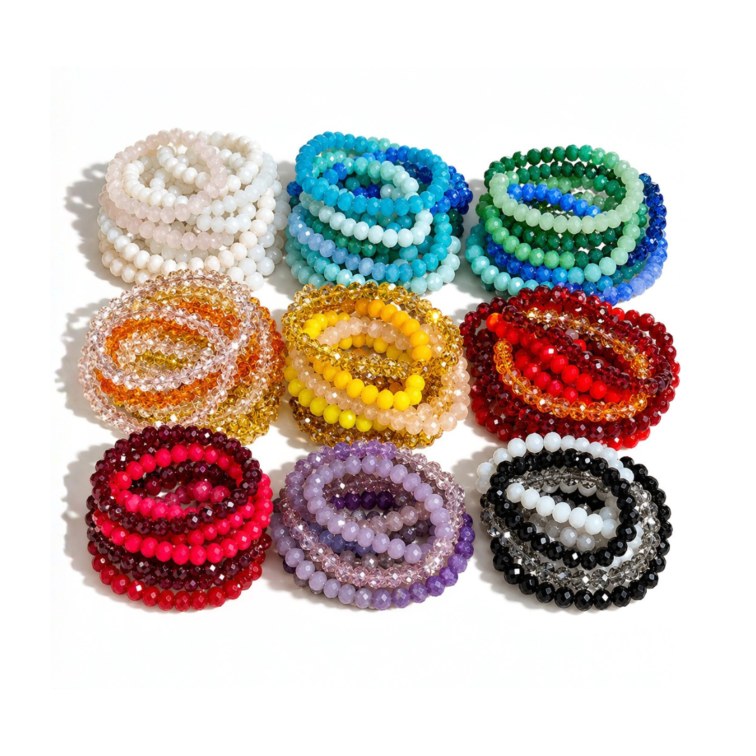 Gekleurde kralenarmband verrassing