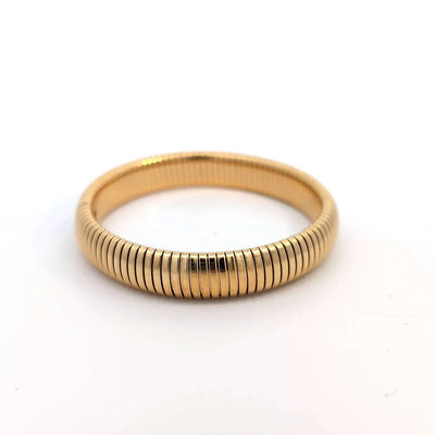 Bangle gouden armband lichte stretch