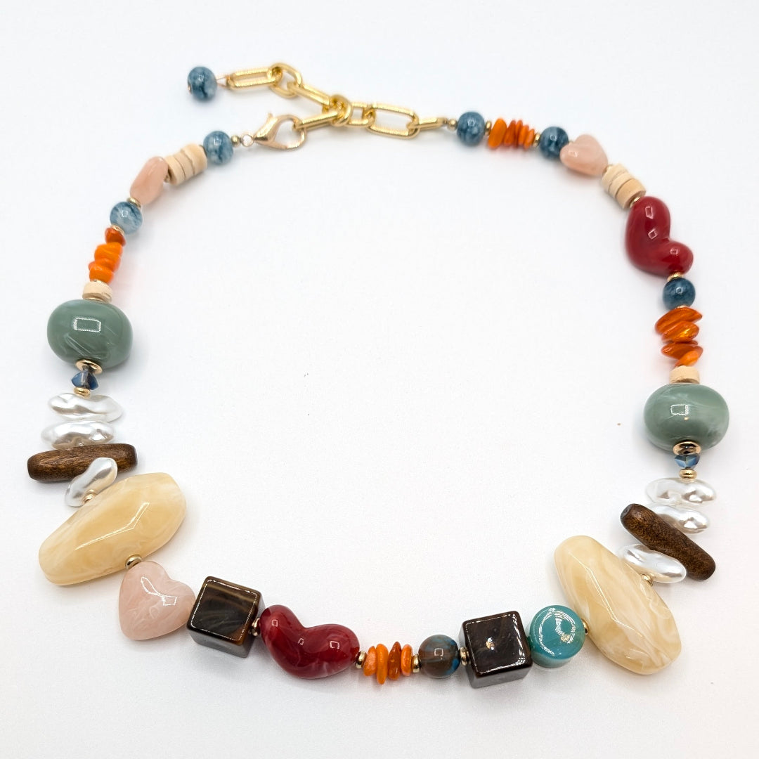 Chunky grote kralenketting mix match