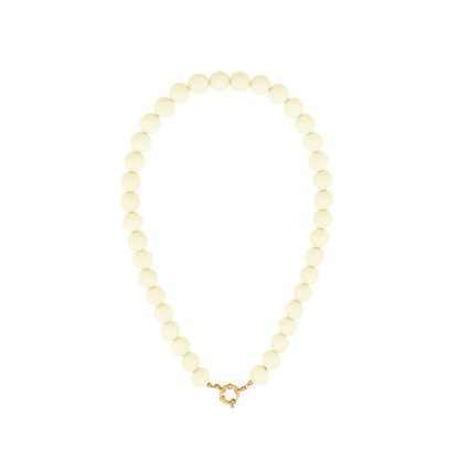 Kralen ketting wit