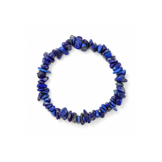Lapis Lazuli natuursteen splitkralen armband Casa Jadel