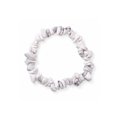 Howliet natuursteen splitkralen armband Casa Jadel