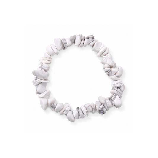 Howliet natuursteen splitkralen armband Casa Jadel