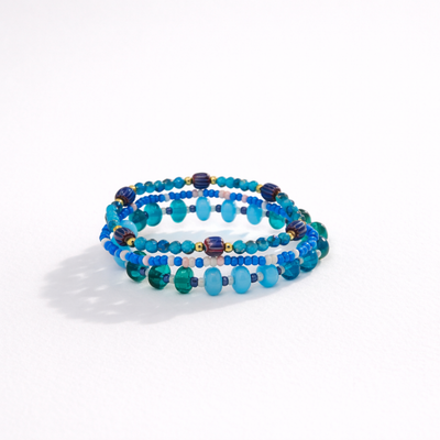 Armbandenset Ada blauw