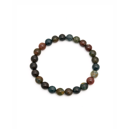 Australische opaal natuursteen kralenarmband dames met lichte glans Casa Jadel