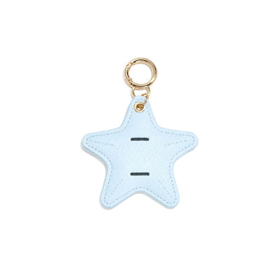 Babyblauwe ster brillenhouder tashanger
