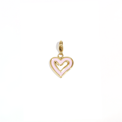 Babyroze hart contour bedel