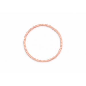 Babyroze kleine kralenarmband Saar met fijne roze kralen