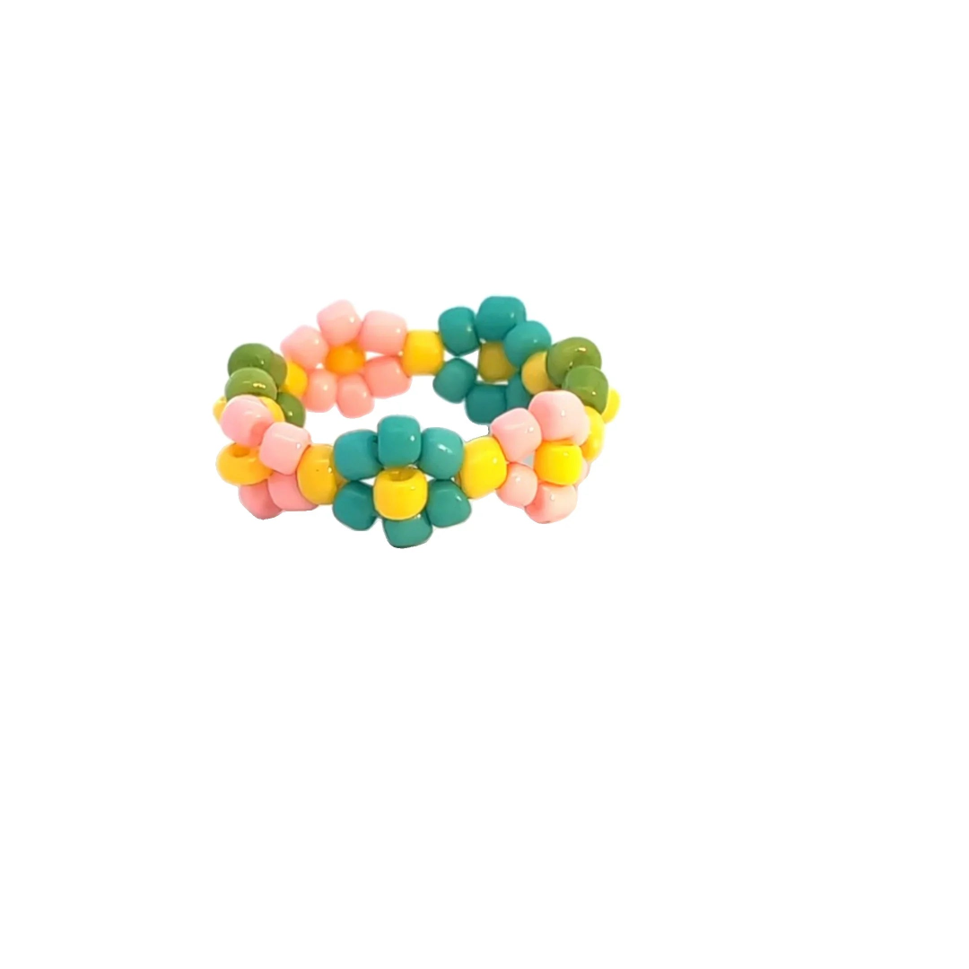 Kraaltjes ring rondom bloemetjes - Casa Jadel