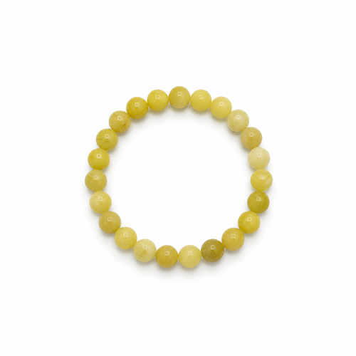 Lemon Jade natuursteen kralenarmband