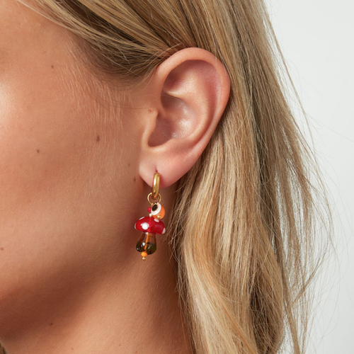 Gouden oorringetjes paddenstoel