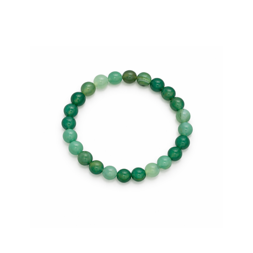 Groene Jade natuursteen kralenarmband