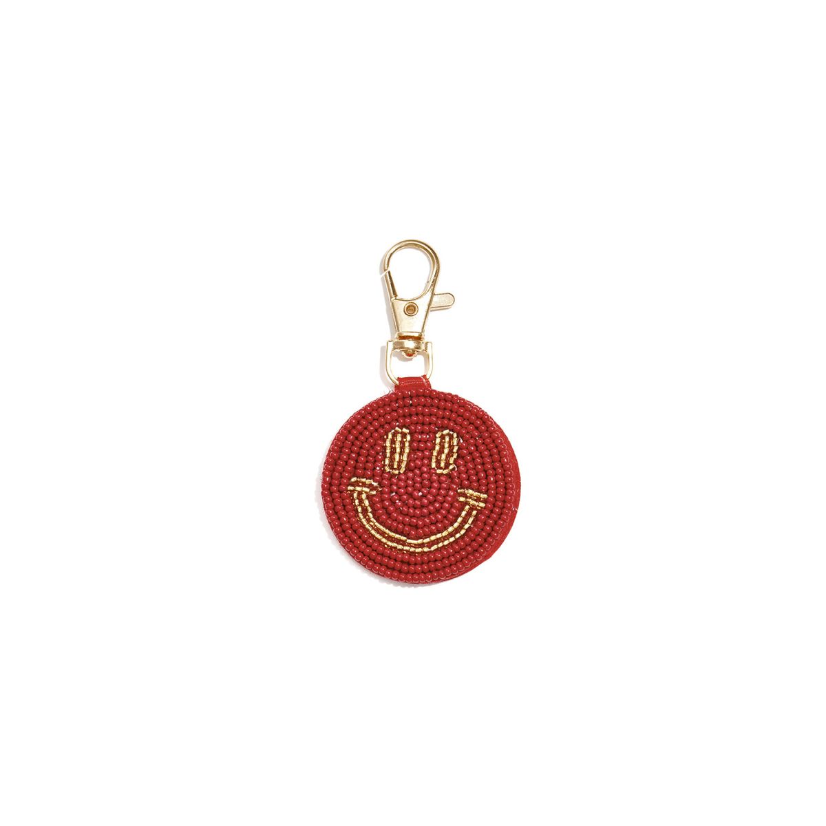 Kersrode smiley tashanger | Bag Charm | Casa Jadel
