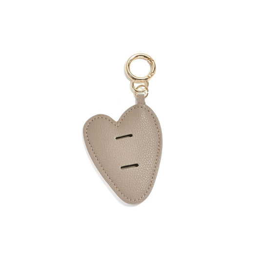 Khaki hartje tashanger | Bag Charm | Casa Jadel