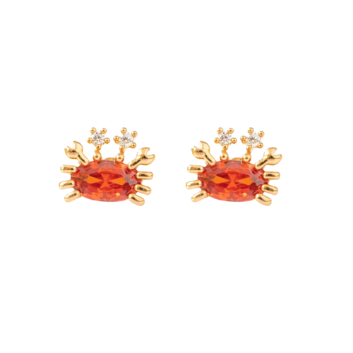 Oorknopjes rood krabbetje