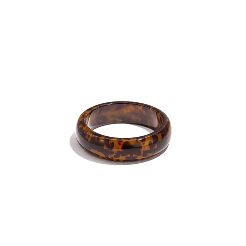 Luipaardprint bangle armband