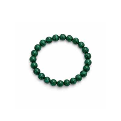 Malachiet natuursteen kralenarmband