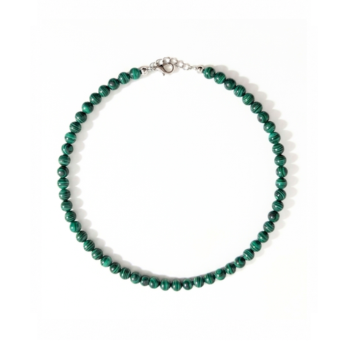 Malachiet natuursteen kralenketting Jacky