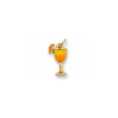Goud-oranje Spirtz bedel