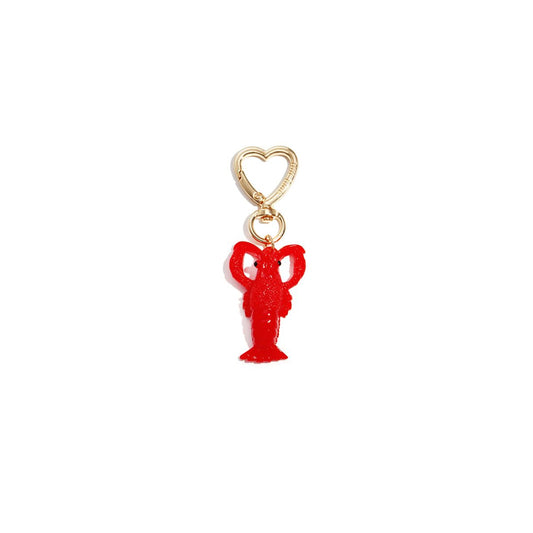 Rode dierenprint tashanger | Bag Charm | Casa Jadel