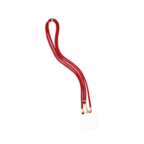 Rode lang telefoonkoord rope