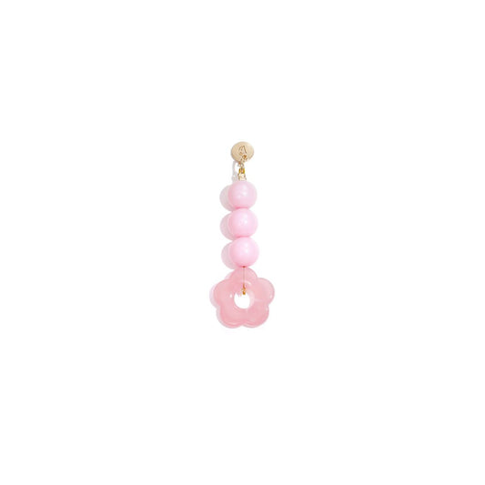 Roze bloemetjes tashanger | Bag Charm | Casa Jadel