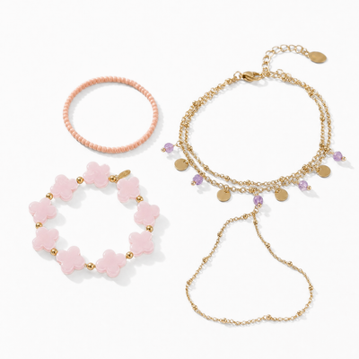Roze hand chain set | handchain en armbanden