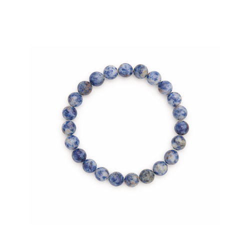 Sodoliet natuursteen kralenarmband