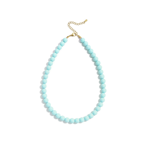 Turquoise kralenketting Olivia